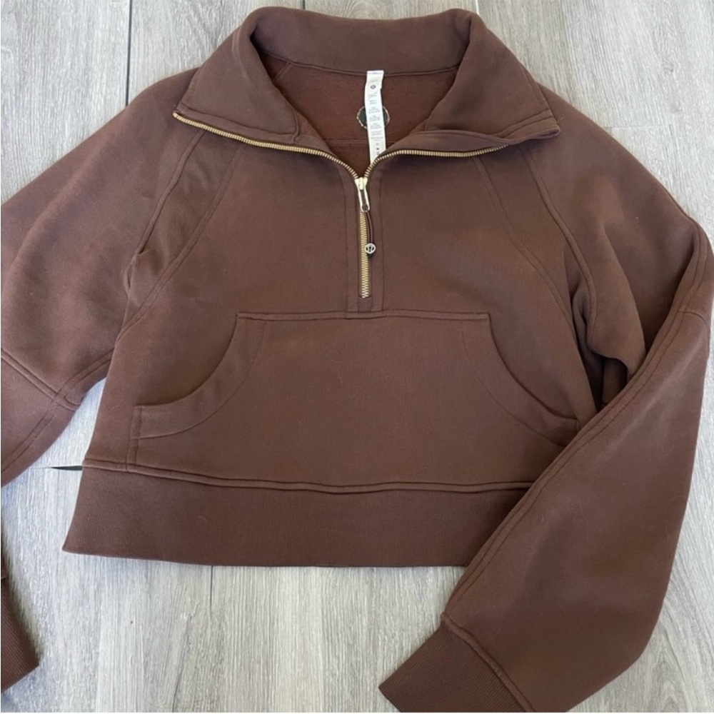 Lululemon Java scuba quarterzip